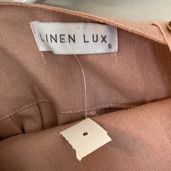 Linen blush wide leg romper size small - Picture 8 of 8